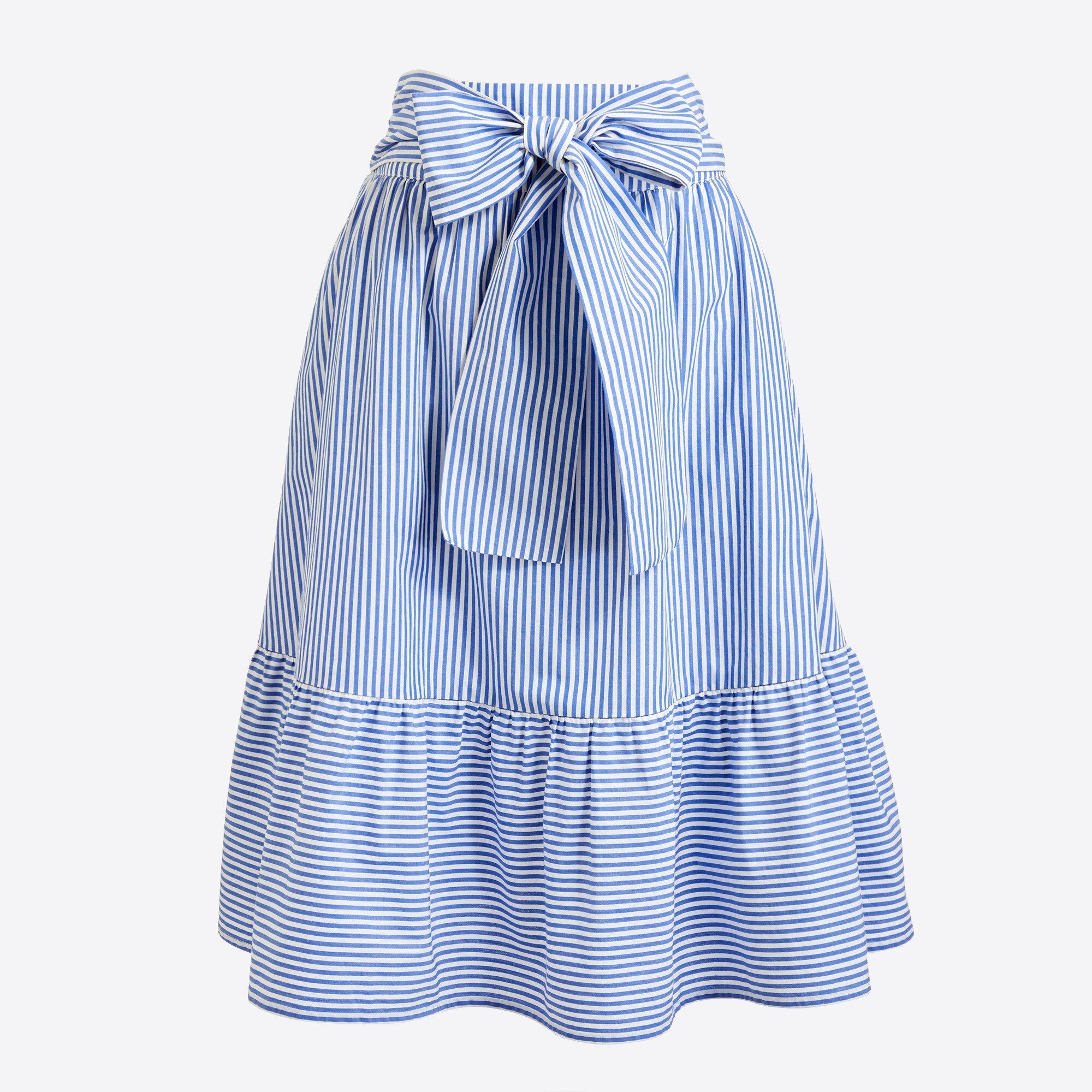 Tie-waist midi skirt | J.Crew Factory