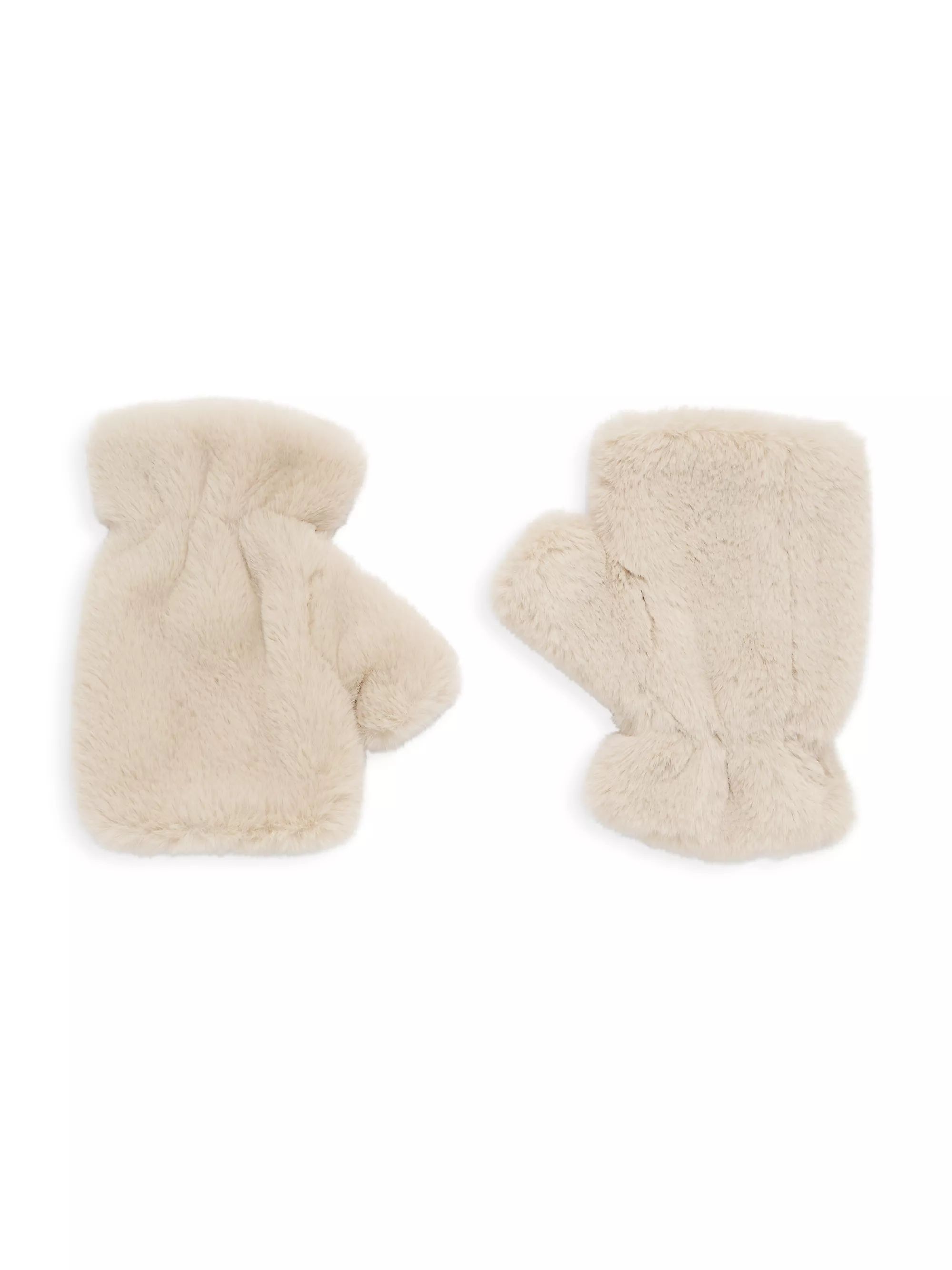 Ariel Faux Fur Fingerless Gloves | Saks Fifth Avenue