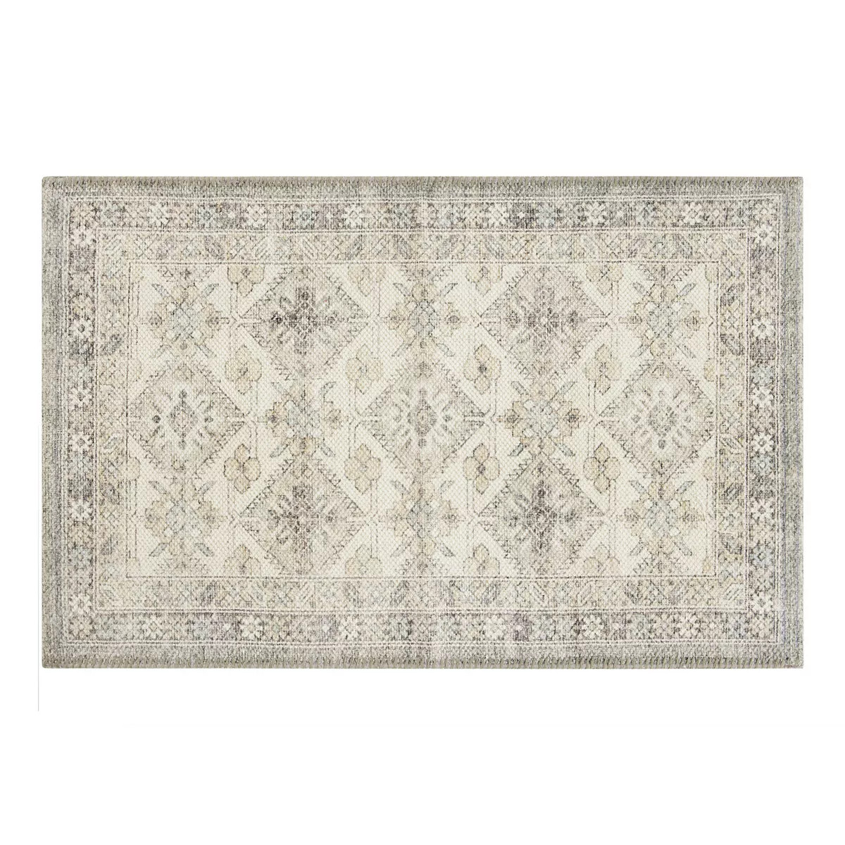 Sonoma Goods For Life® Printed Washable Area and Throw Rug, Ivory | Kohl's