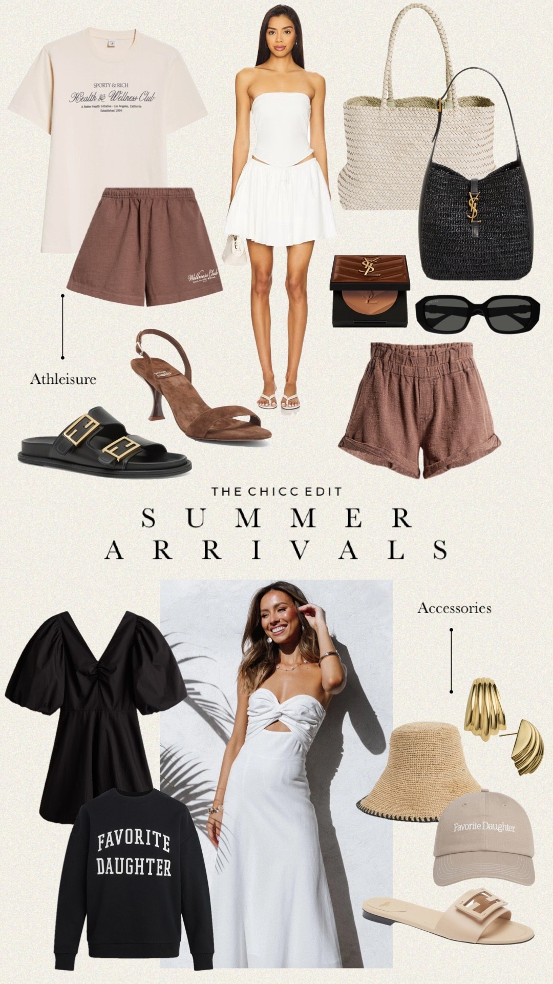 Summer arrivals 🤎

#shorts #dress #fendi #ysl #sandals bag sweatshirt slides earrings cap adidas tank sunglasses canvas bag 

#LTKOver40 #LTKgrwm #LTKootd