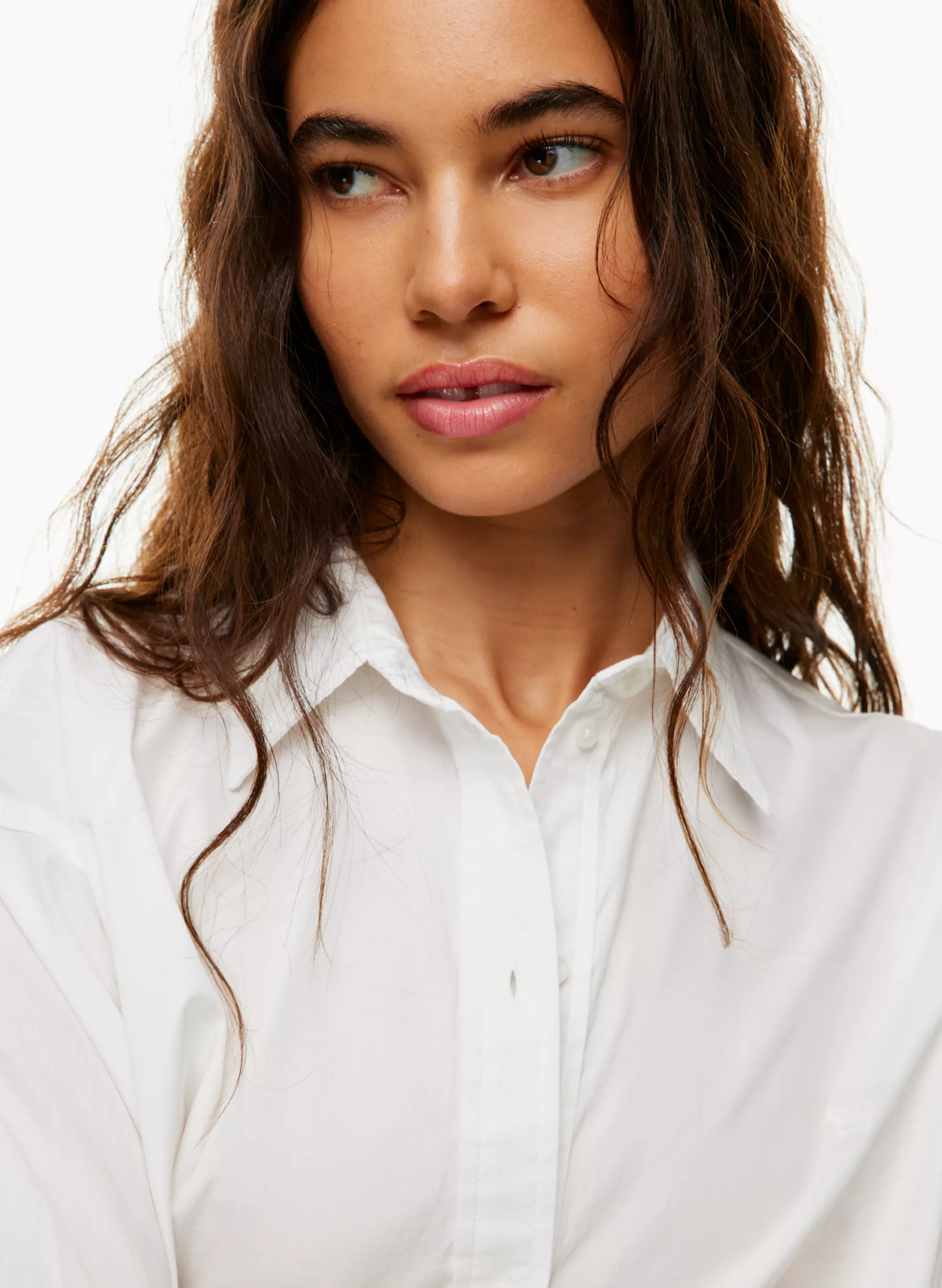 POPPY POPLIN SHIRT | Aritzia
