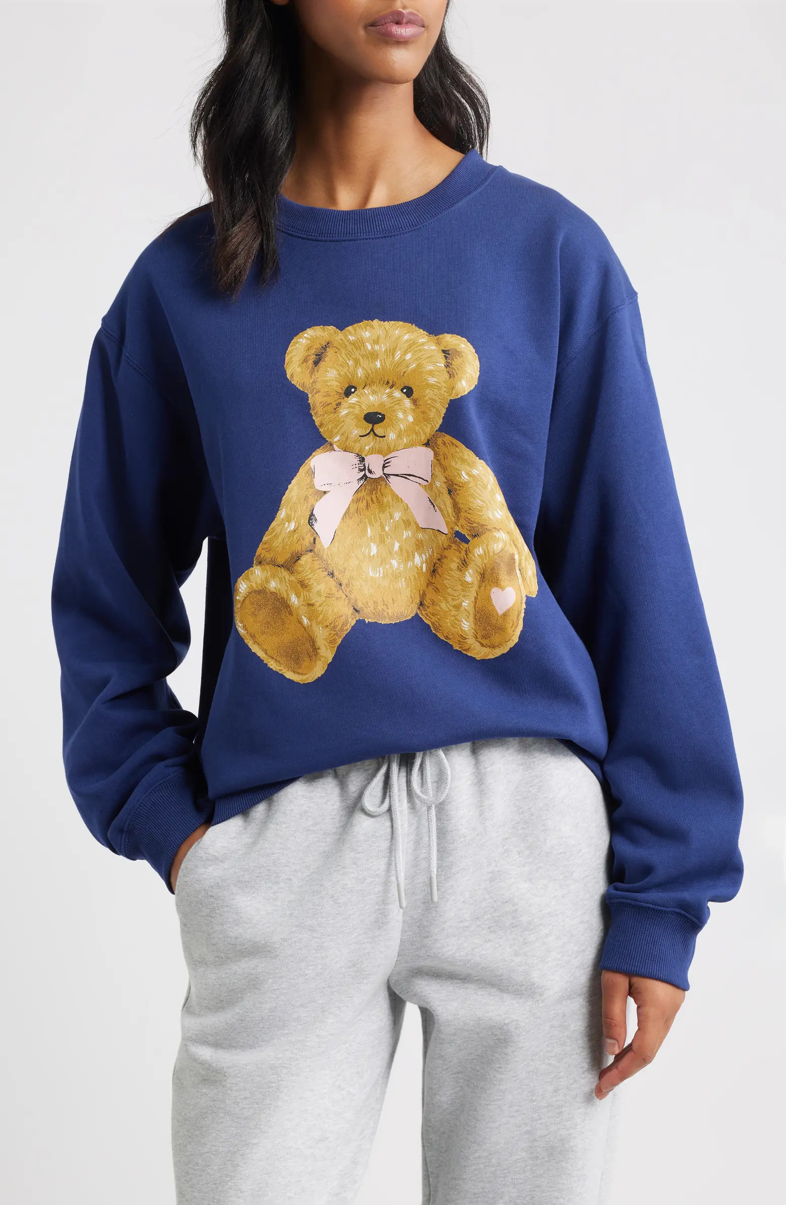 GOLDEN HOUR Love You Heart Graphic Sweatshirt | Nordstrom | Nordstrom