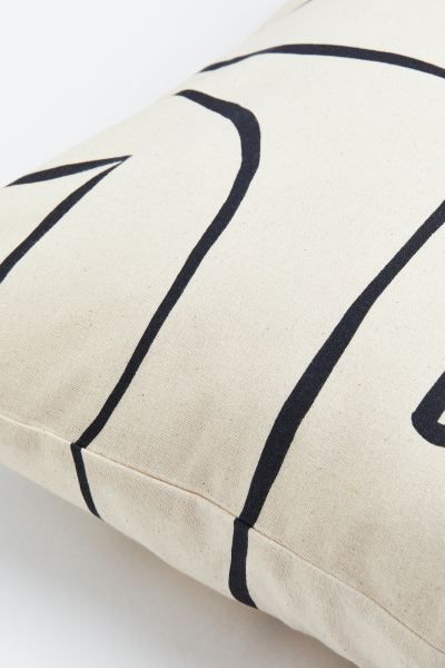 Cotton Canvas Cushion Cover | H&M (US + CA)