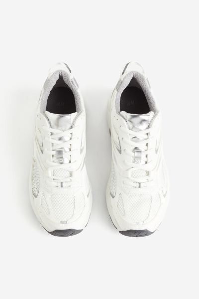 Chunky trainers - White - Ladies | H&M GB | H&M (UK, MY, IN, SG, PH, TW, HK)