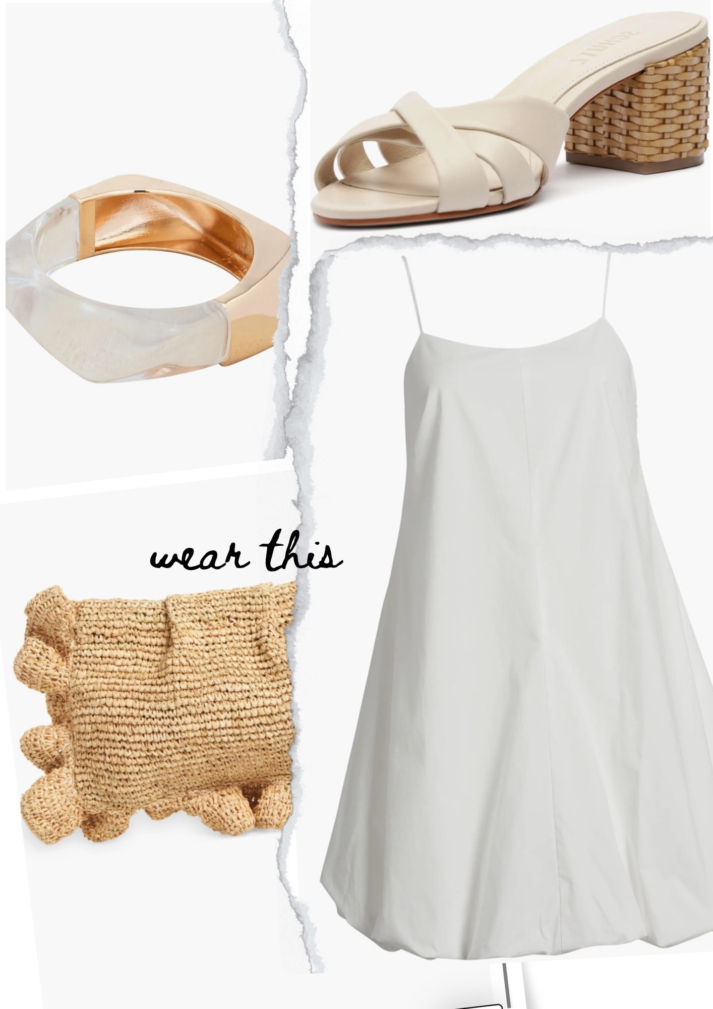 Summer outfit
Summer dress
White dress 
