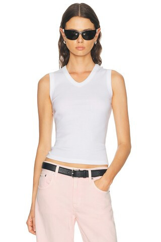 FLORE FLORE OBERTEIL JILL in Weiß - White. Size S (also in L, XS). | FWRD 