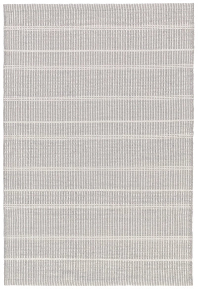 Samson Grey Handwoven Indoor/Outdoor Rug | Annie Selke
