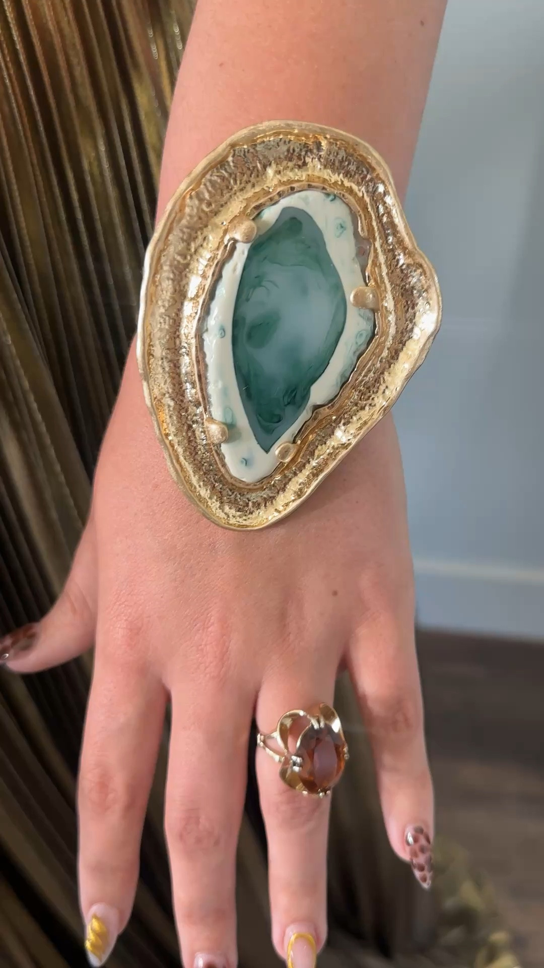 Statement bracelet, prom jewelry 

#LTKBeauty #LTKdayinmylife #LTKgrwm