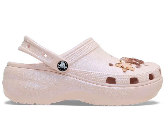 Classic Platform Iridescent Glitter Embellished Clog | Crocs (US)