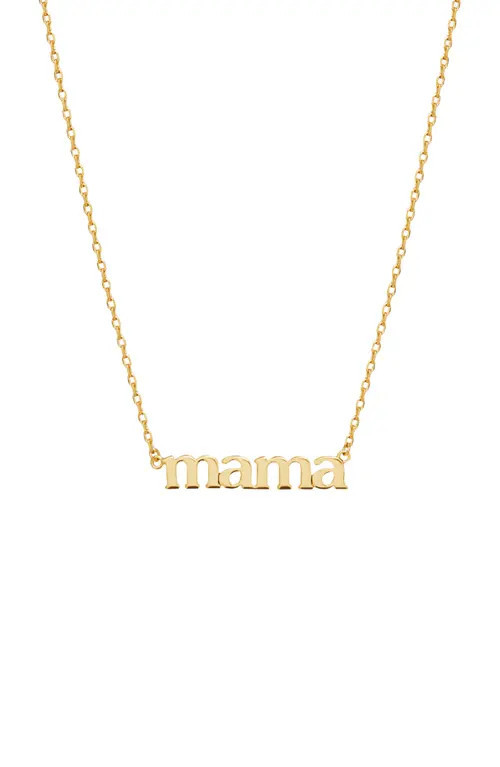 Ana Luisa Mama Necklace - Mama Necklace in Gold at Nordstrom | Nordstrom