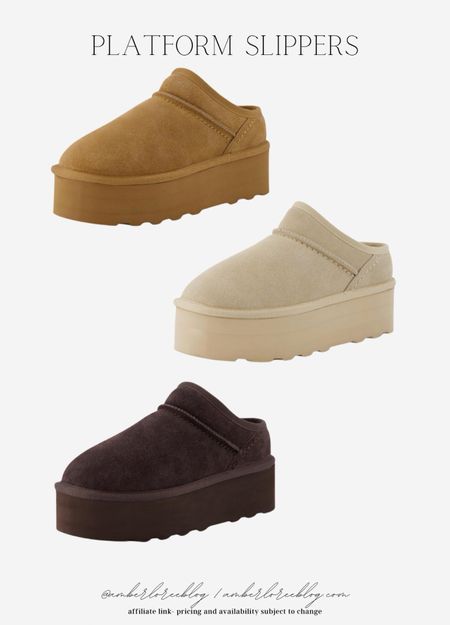 Platform slippers from Amazon 

#LTKshoecrush #LTKfindsunder100 #LTKstyletip