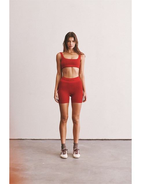 HOUNDSTOOTH WOOL MINI SHORT | David Jones (Australia & New Zealand)