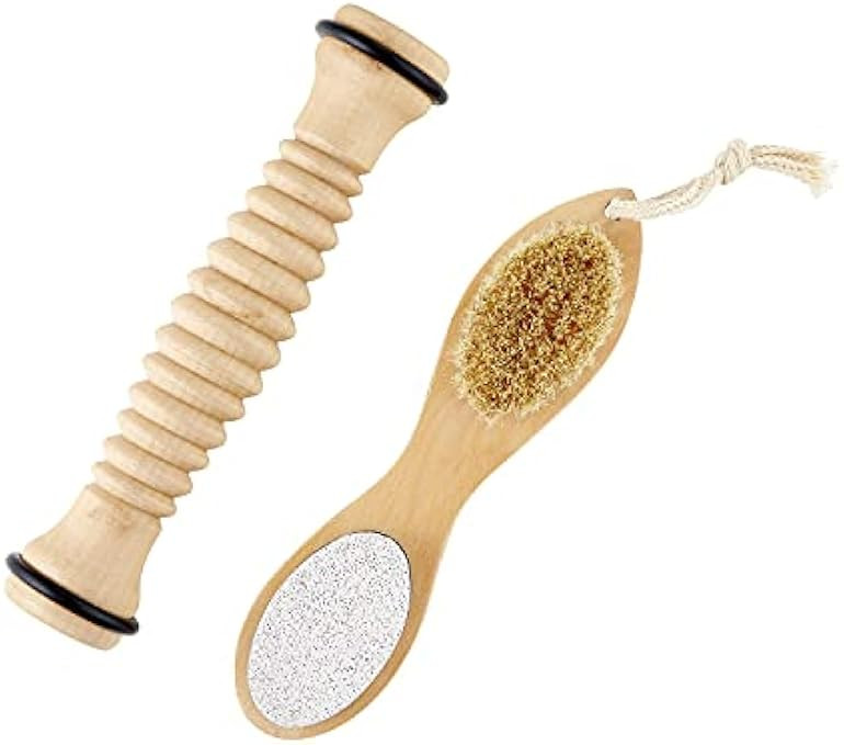 Santa Barbara Design Studio Massager Roller and Pumice Stone Brush Tool-Pure Design Gift Boxed, 2... | Amazon (US)