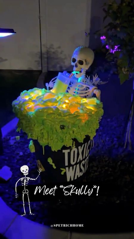 Meet “Skully”, the newest edition to our front yard Halloween decor. I put my own spin on the viral DIY skeleton that’s throwing up in a trash can. Follow along on IG for the full tutorial 🎃

#falldecor #spooky #project #trickortreat #decorations 

#LTKhome #LTKSeasonal #LTKHalloween
