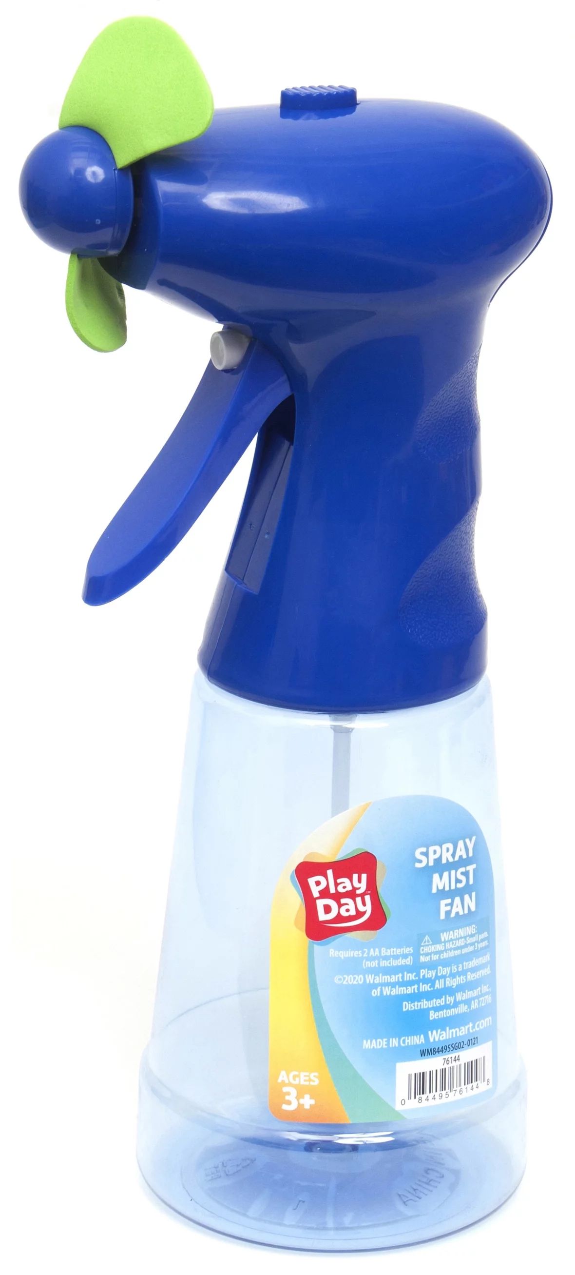 Play Day Water Mist Fan - Blue Color Mist Fan - Great for Cooling during Hot Days - For Use both ... | Walmart (US)