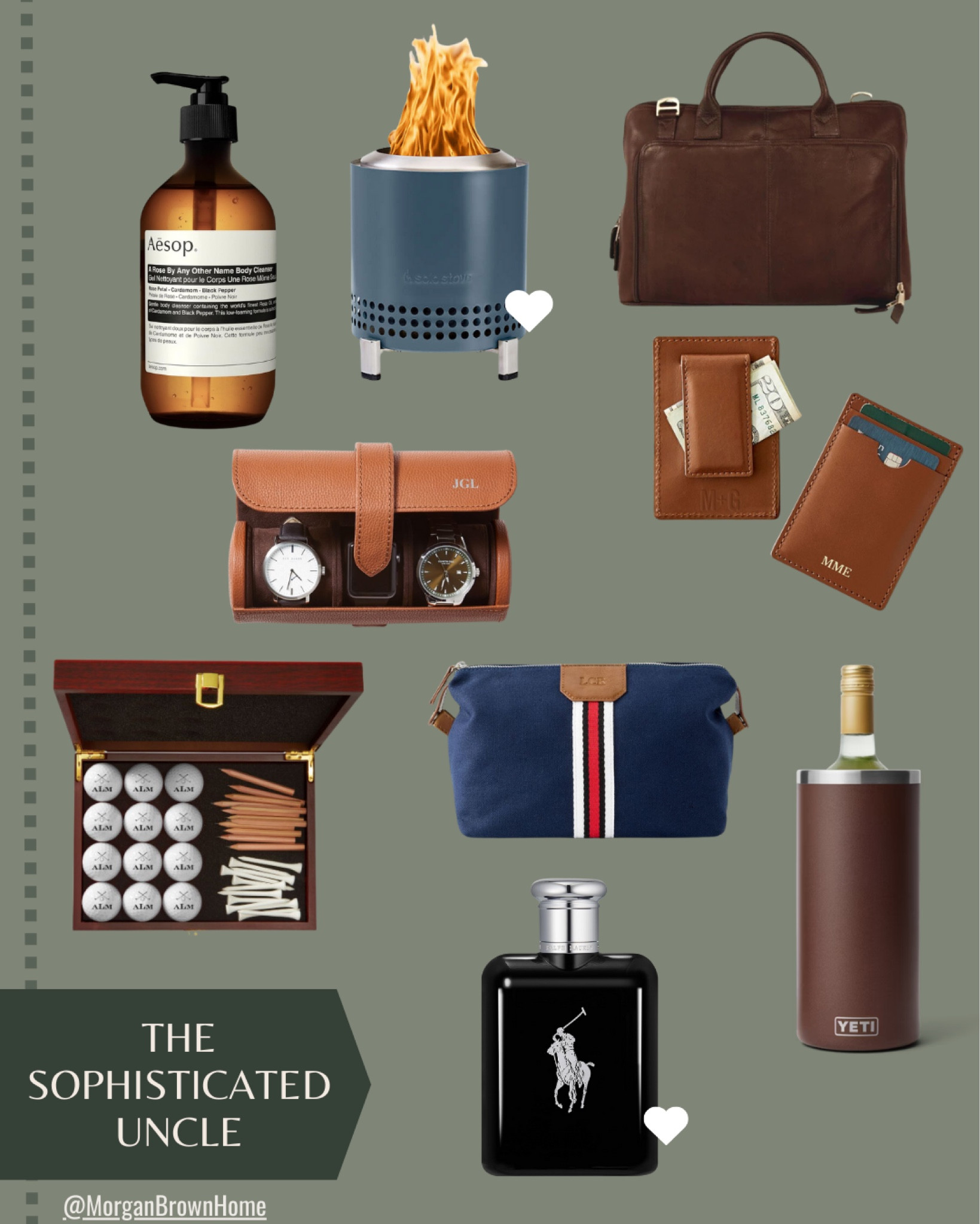 Elevated gifts for the sophisticated man! Timeless picks for refined taste. #giftguide2024 #shopmorganbrownhome

#LTKSeasonal #LTKfindsunder100 #LTKmens