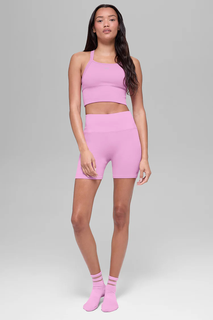 Seamless Ribbed Favorite Bra Tank | Alo Yoga (US)