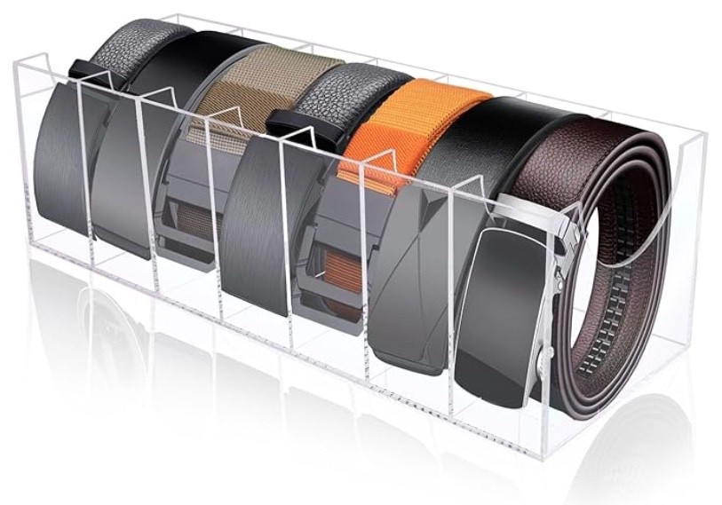 This keeps my closet tidy and my belts neatly organized. 

#LTKHome #LTKFindsUnder50