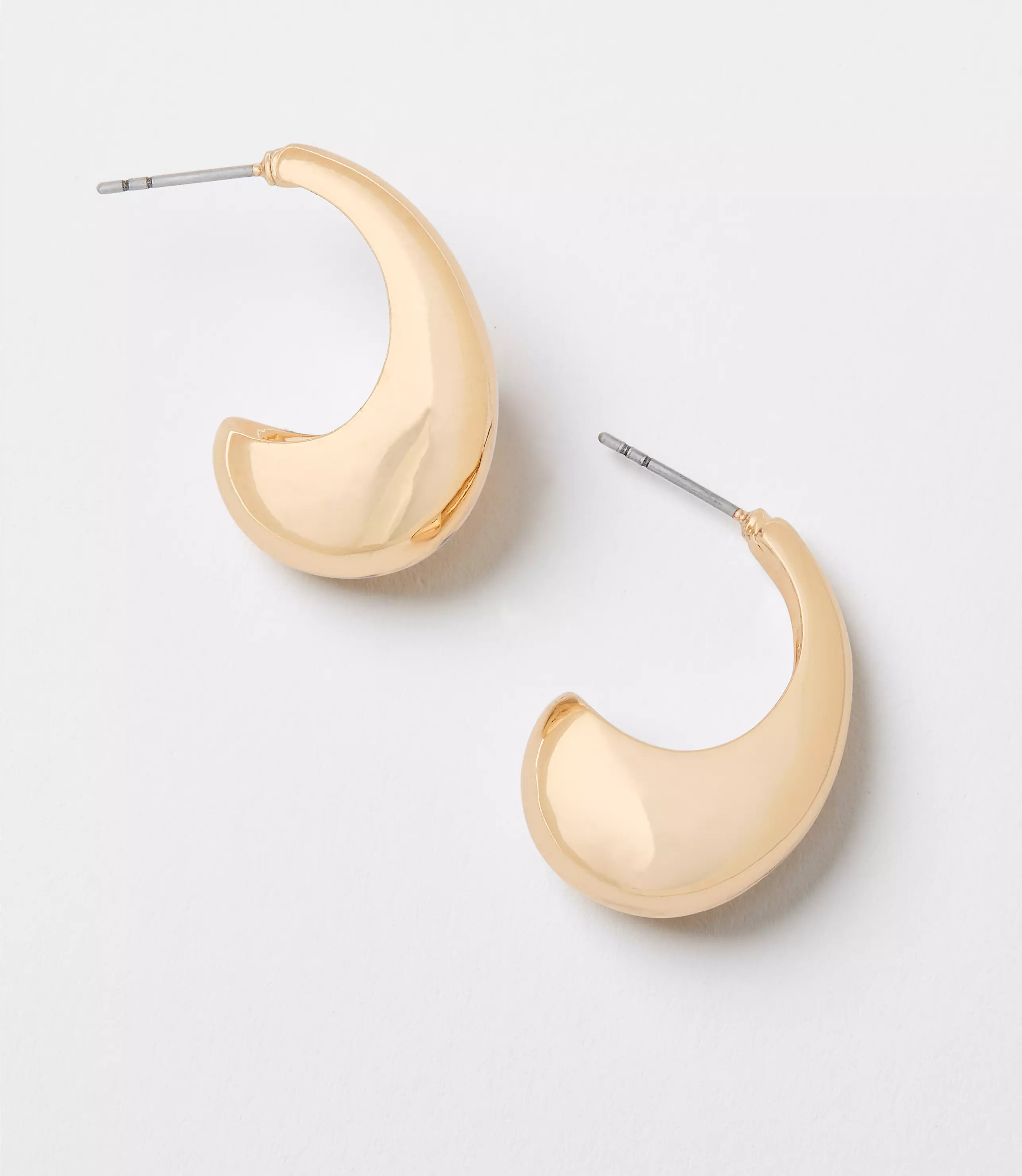 Teardrop Hoop Earrings | LOFT