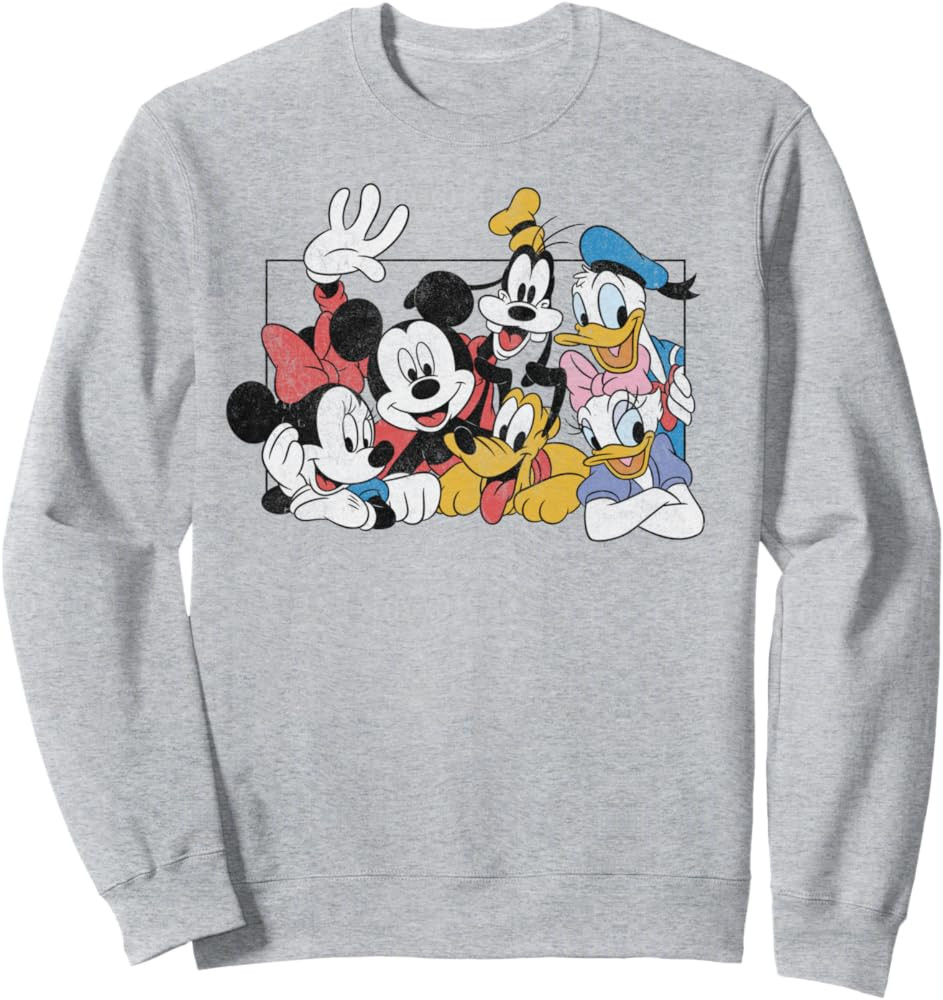Disney - Mickey and the Gang Sweatshirt Sweatshirt | Amazon (US)
