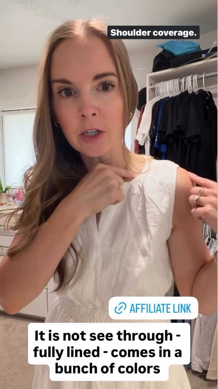 It is not see through - fully lined - comes in a bunch of colors