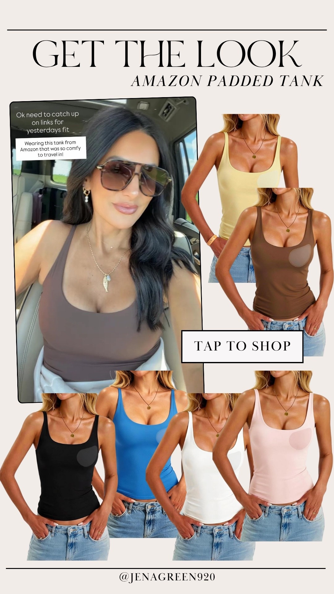 Amazon Padded Tanks | Summer Tank | Travel Outfit

#LTKootd #LTKSeasonal #LTKTravel