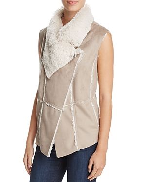 cupcakes and cashmere Arden Faux Shearling Vest | Bloomingdale's (US)
