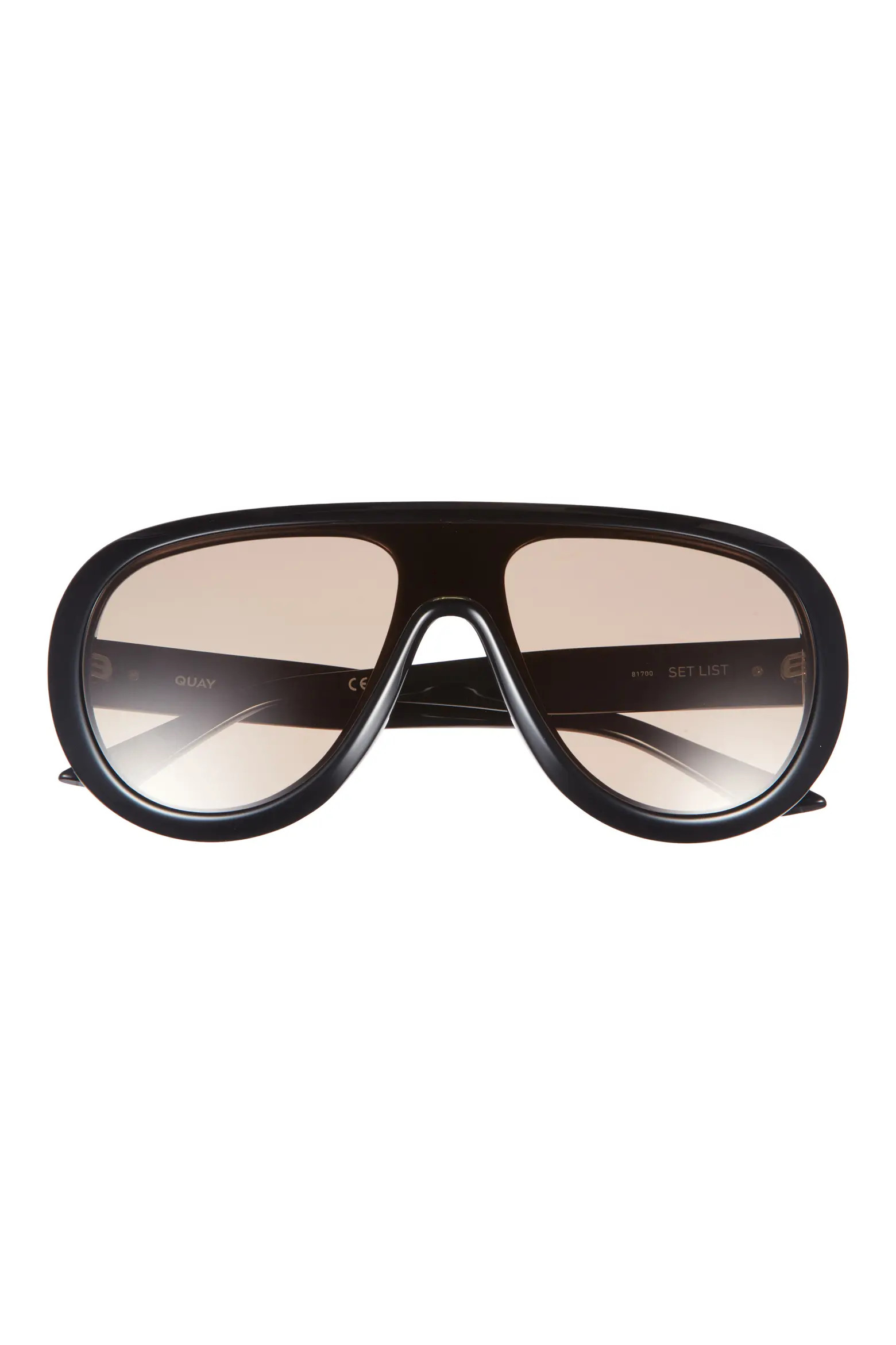 Set List 134mm Aviator Shield Sunglasses | Nordstrom | Nordstrom