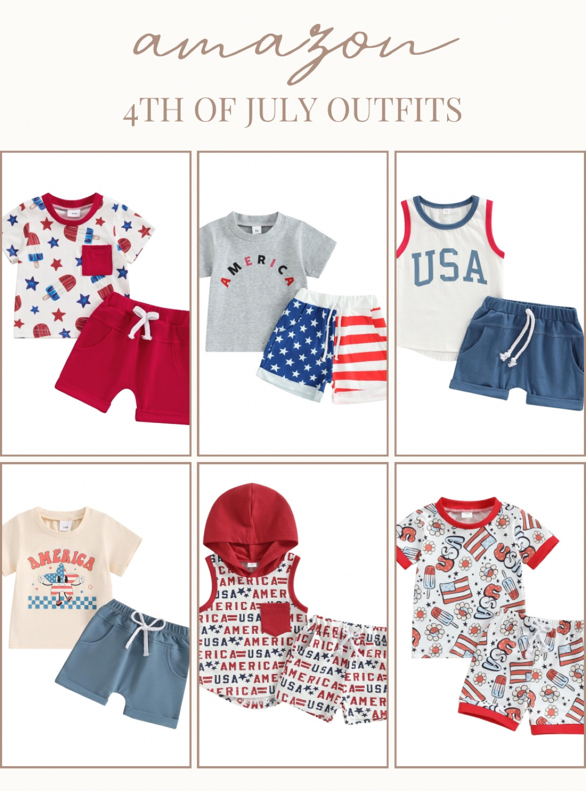 Amazon 4th of July outfits for kids!

#LTKKids #LTKBaby #LTKFamily