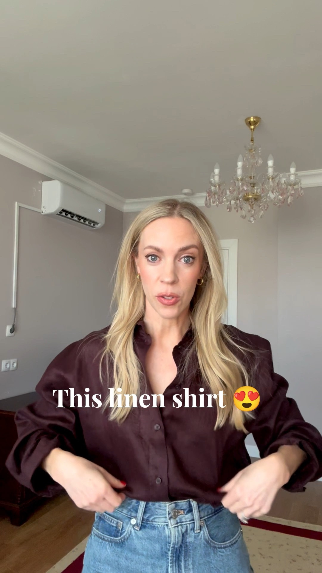 Love this linen shirt - Perfect for brunch, lunch and running errands

#LTKSeasonal #LTKootd #LTKOver40