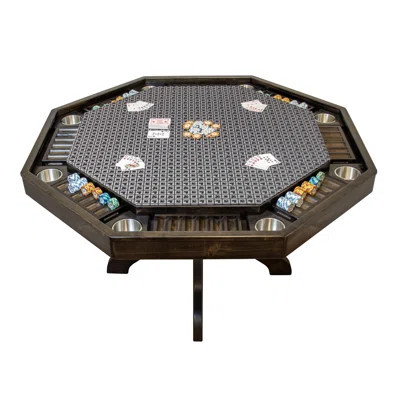 American Furniture Classics 54'' 8 - Player Poker Table | Wayfair North America
