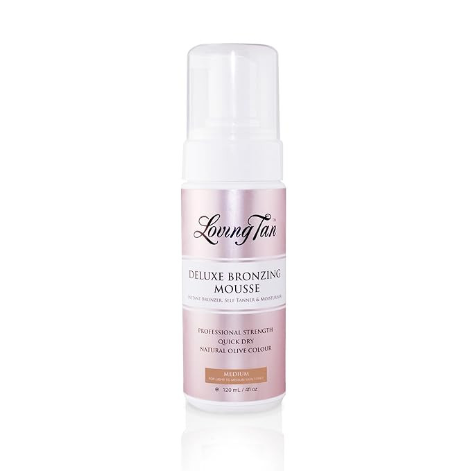 Loving Tan Deluxe Self Tanning Bronzing Mousse, Medium - Streak Free, Professional Quality Sunles... | Amazon (US)