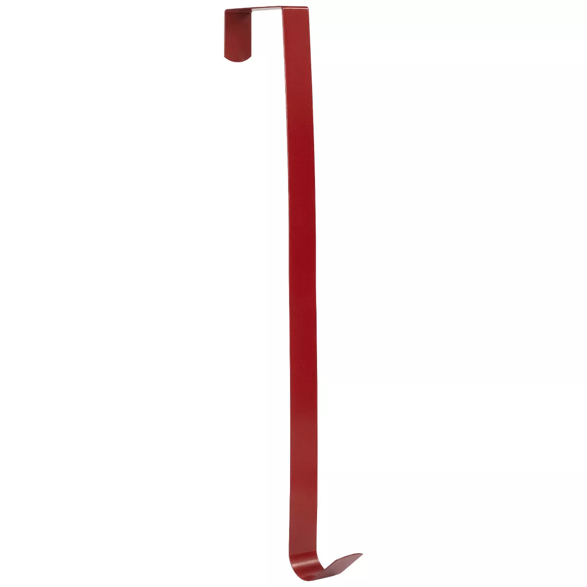 Northlight 14" Red Over the Door Metal Christmas Wreath Hanger | Target