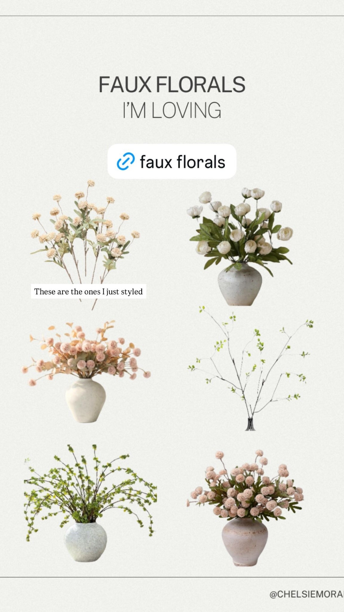 Faux florals from Amazon I’m loving 

#LTKHome #LTKSeasonal #LTKSaleAlert