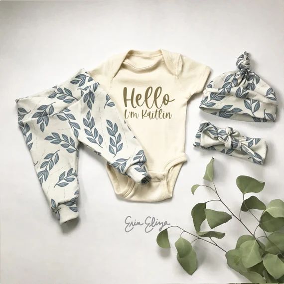Gender Neutral Baby Clothes Hello I'm New Here Gender | Etsy | Etsy (US)