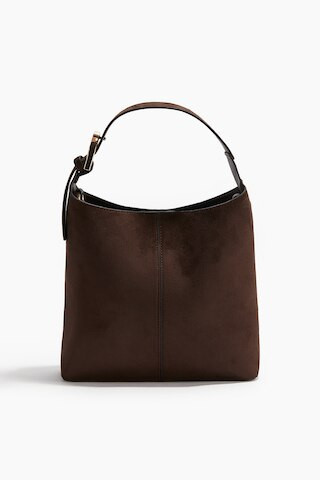 H & M - Napped Crossbody Bag - Brown | H&M (US + CA)