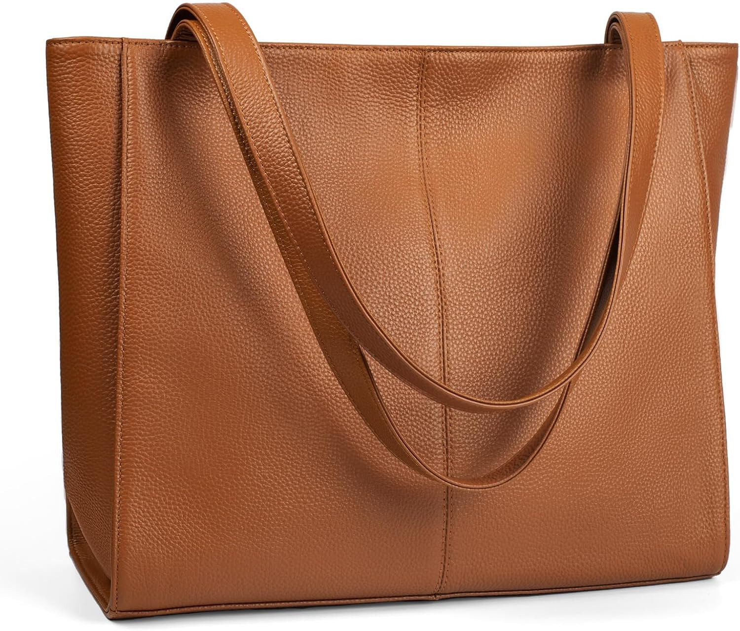 befen Genuine Leather Tote Bag for Women Work Travel Leather Purse Handbags | Amazon (US)