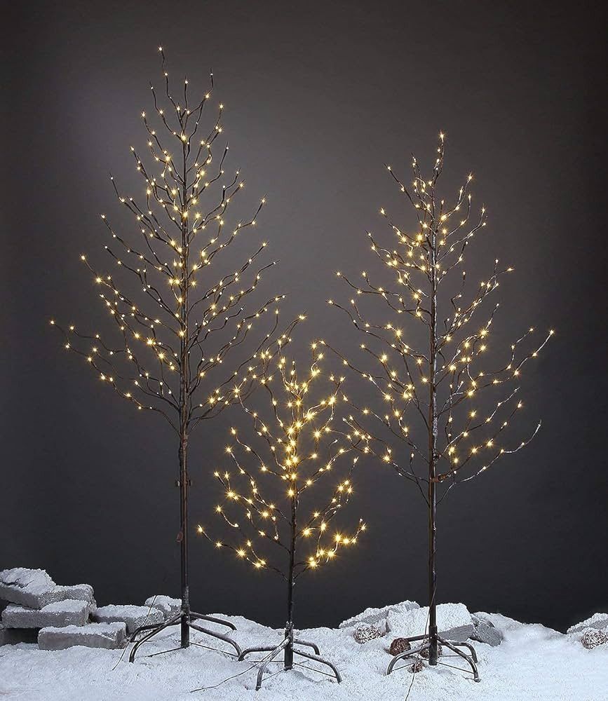 Lightshare Set of 3 Star Light Trees, 3, 5 and 6 feet, Amazon Home Decor Finds Amazon Favorites | Amazon (US)