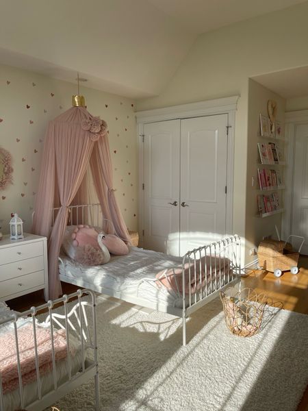 Girls’ shared bedroom! The beds are from Ikea but I linked almost exact from Amazon! 

#LTKfamily #LTKkids #LTKhome