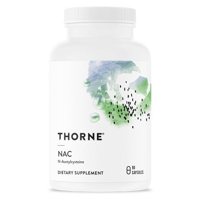 THORNE NAC - N-Acetylcysteine - 500mg - Supports Respiratory Health and Immune Function*; Promotes Liver and Kidney Detox - 90 Capsules | Target