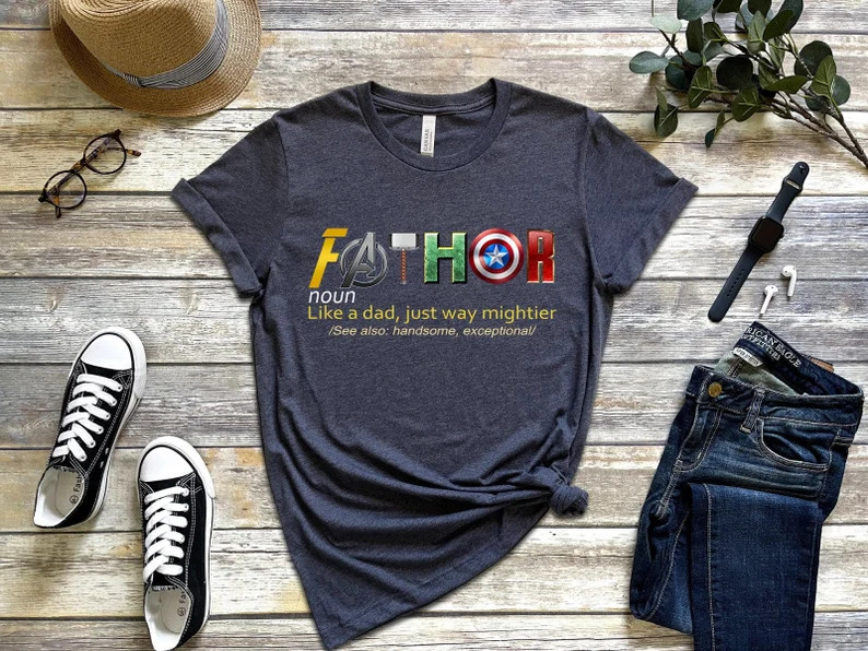 Fathor, Thor, Avengers Shirt, Father's Day Gift, Avengers Men's Shirt, Fathor Definition Shirt, M... | Etsy (US)