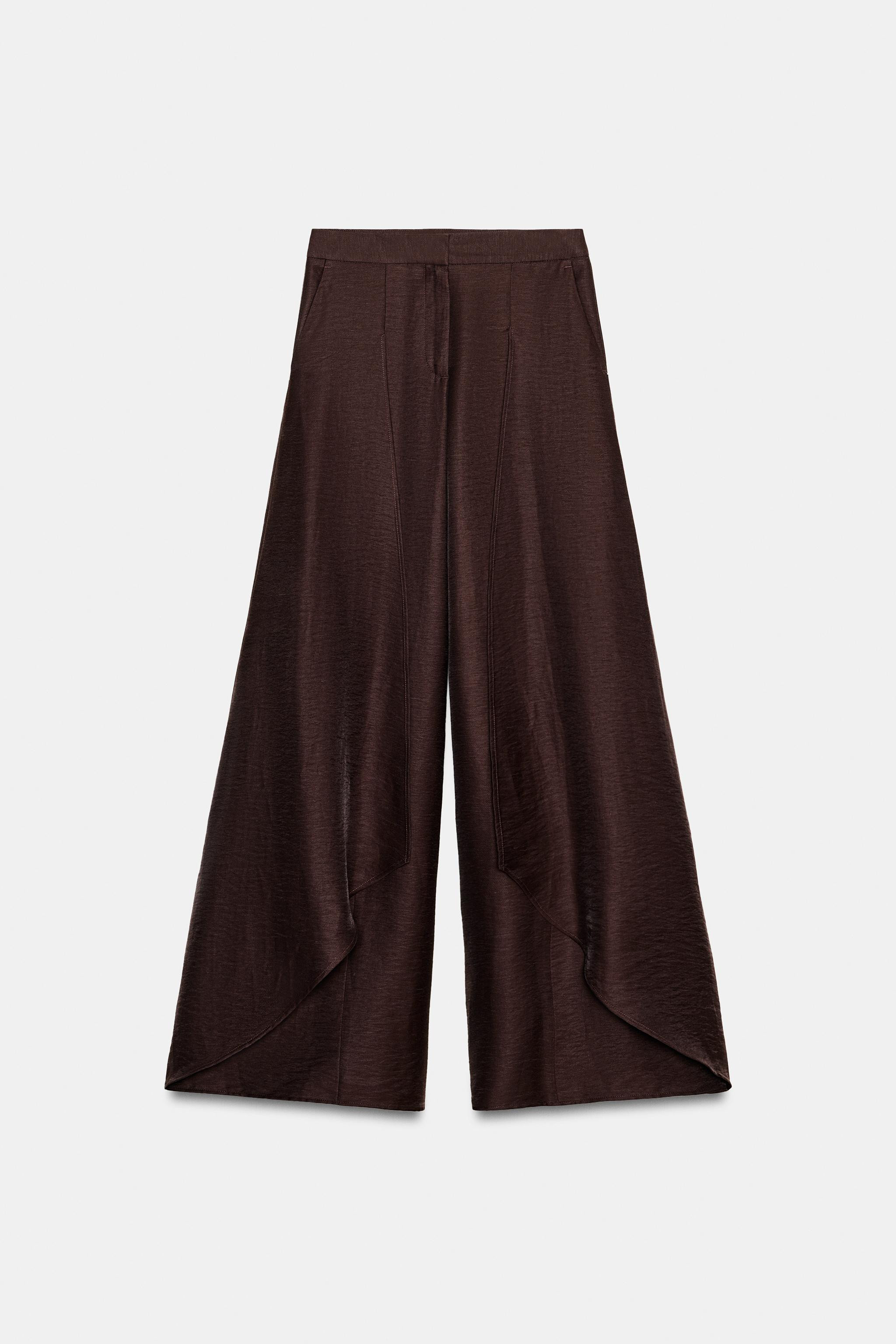 WIDE-LEG LINEN PANTS | Zara US