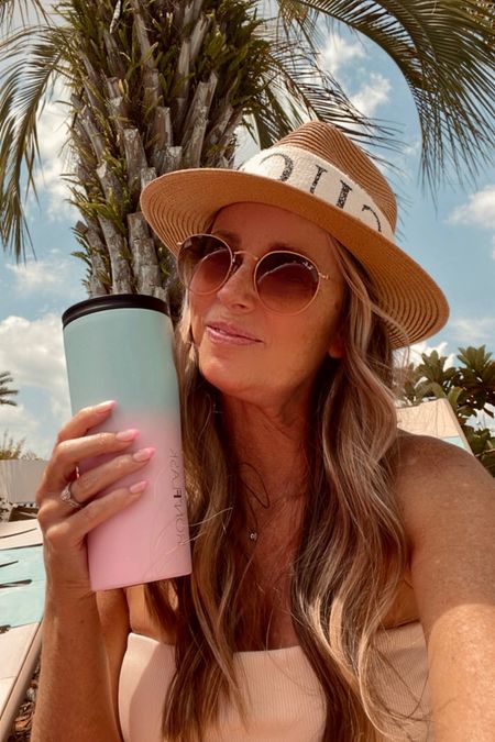 Spill proof insulated tumbler cup from Amazon great for beach / pool days. Comes with 2 lids - one with straw. 
Found it on Amazon 
Amazon prime 
Insulated cups
Tumblr 
Travel cups 
Beach necessities 
Pool necessities 
Stanley 
Ray Bans
Gucci

#LTKswim #LTKunder50 #LTKSeasonal