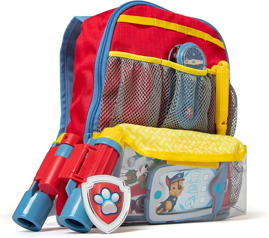 Melissa & Doug PAW Patrol Pup Pack Backpack, Adventure-Ready PAW Patrol Toys for Kids with Whistl... | Amazon (US)