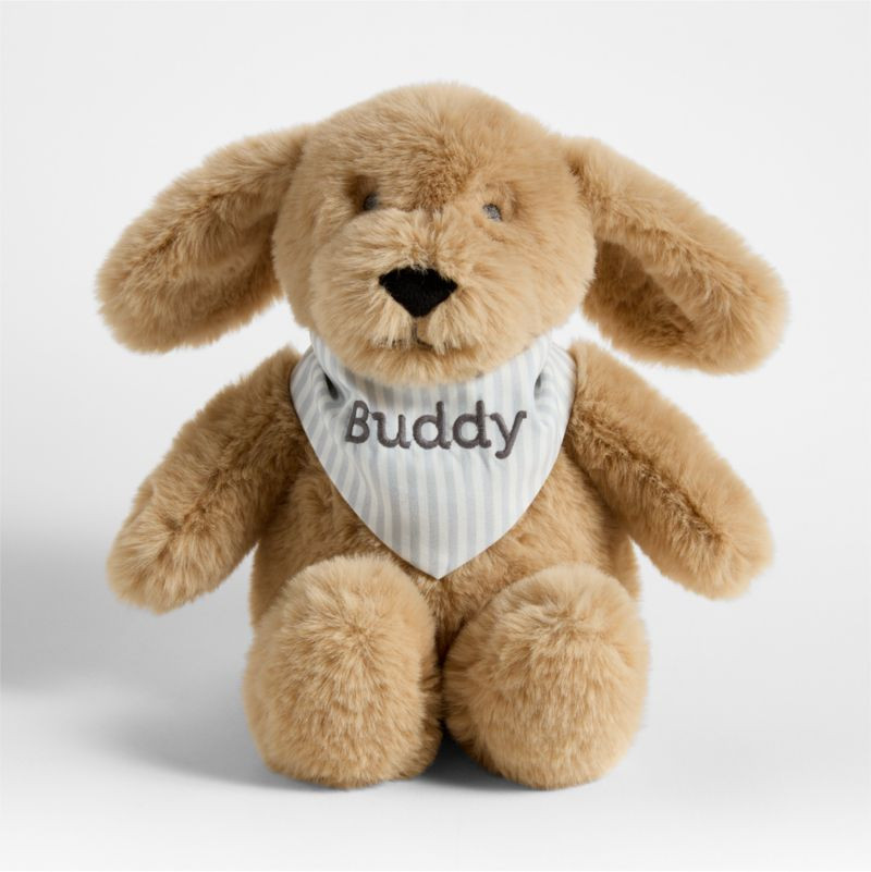 Crate Cuddlies Small Dog Kids Stuffed Animal + Reviews | Crate & Kids | Crate & Barrel