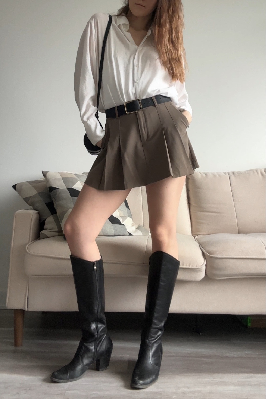 my favourite skort, now in khaki 🫶🏻

#LTKfindsunder100 #LTKstyletip #LTKworkwear