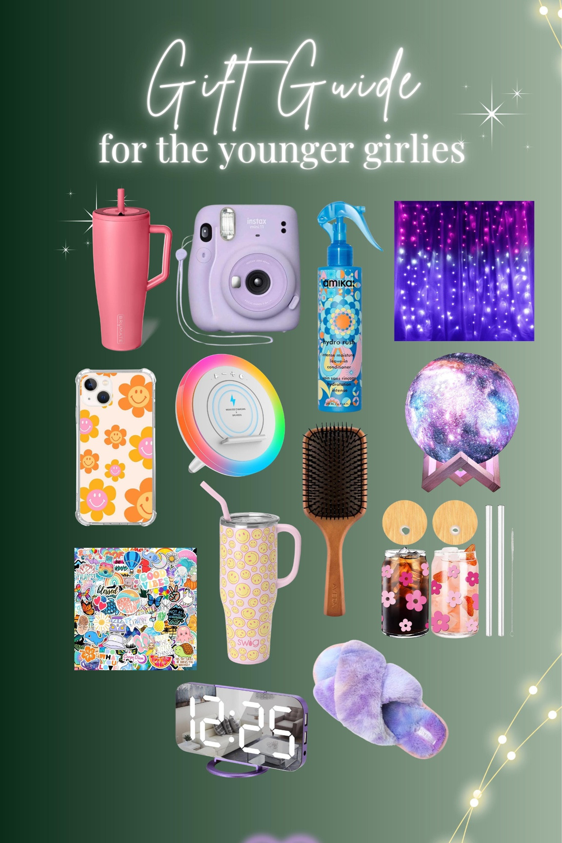 I had so much fun with this one!! Some of my favorite fun and funky products mixed with some things I’d buy in my Auntie era! 