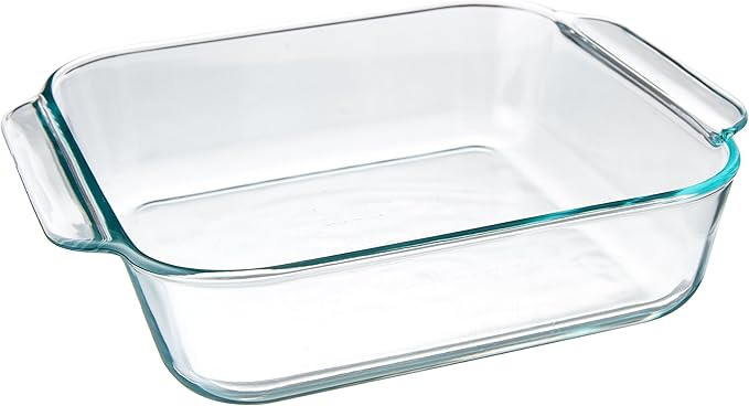 Pyrex Basics 8 Inch Square Glass Baking Dish (8in x 8in x 2.5in) | Amazon (US)