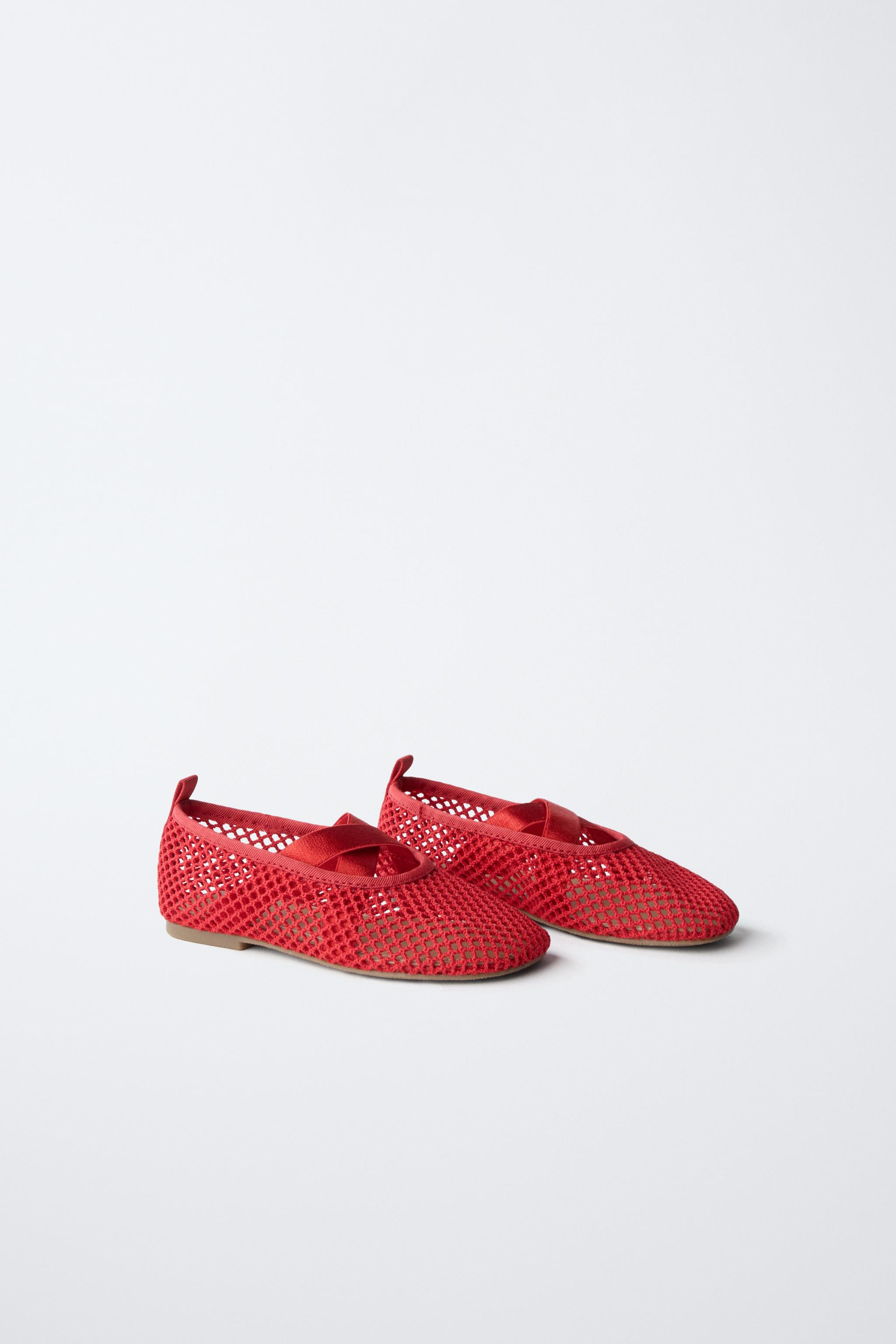 MESH BALLET FLATS | Zara US