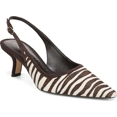 Sam Edelman Bianka Slingback Pointed Toe Pump in Black at Nordstrom, Size 9 | Nordstrom